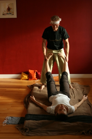 Relaxation Coréenne jambes simultanée