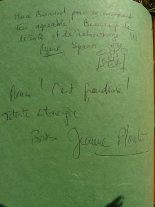 Jeanne PLANTE et Réjane (Syrano)
