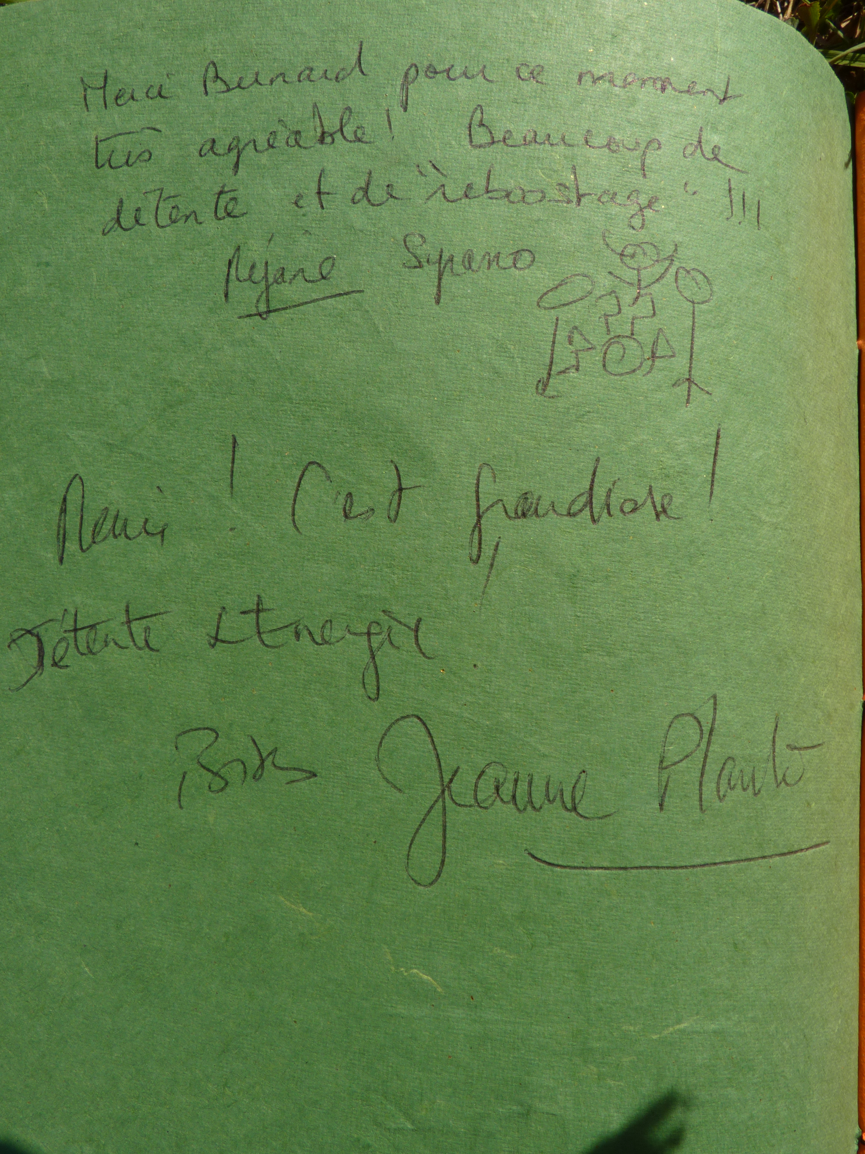 Jeanne PLANTE et Réjane (Syrano)